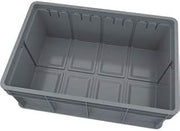 Akro-Mils 38358GRY Multi-Load Totes Gray OD 23-5/8 x 15-3/4 x 8-21/32 4/Carton