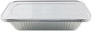 Handi-Foil 1/3 Third-Size TruFit Medium (4 lb.) Steam Table Aluminum Pan w/Lid (pack of 50)
