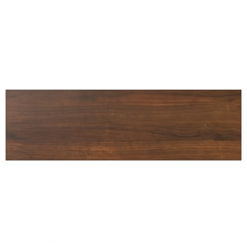 SIMPLIHOME Walnut Veneer / 60 inch / Low TV Stand Television Stands & Entertainment Centers