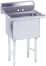 Scullery Sink,Without Faucet,29 in. L