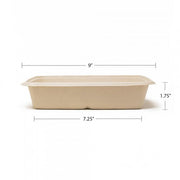TerraPac 30 oz Natural by Sabert – 30 oz., 30.0 ounces, Molded Fiber Pulp, Natural, Model 46130F300N