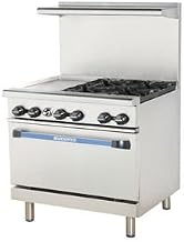 Turbo Air Radiance Restaurant Ranges gas TARG-12G4B