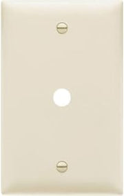 Pass & Seymour TP11LACC15 Alm 1G Teleph Wallplate