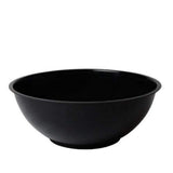 Round Serving Bowls - 320 oz | 16" by Fineline settings – 320 oz, 320.0 ounces, Polypropylene (PP), Black, Model HPB16320PP.BK