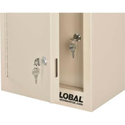 Global Industrial Beige / 8"L x 12"W x 15"H / Industrial Medicine Cabinets