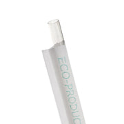 Eco Products EP-ST780 Clear 7.75" Wrapped Straw - 7200 / CS