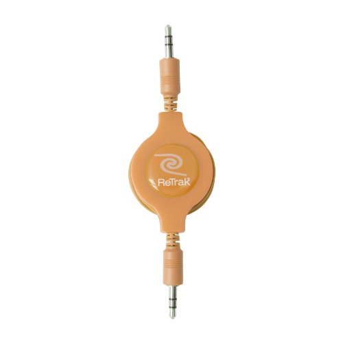 ReTrak 5- Feet / Orange / 1 Stereo Jack Cables