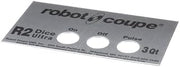 Replacement for fits 407903 Robot Coupe R2U Dice Front Plate ROB407903