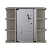 DEPOT E-SHOP Light Gray / 23.62"W x 19.68"H x 7.48"D / Modern Medicine Cabinets