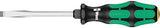 Wera 05007673001 Kraftform Plus 334 SK Slotted Screwdriver, Lasertip, 5.5mm Head, 4" Blade Length
