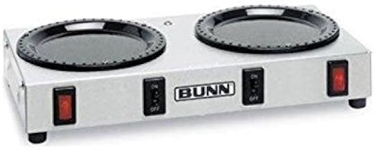 BUNN BUNWX2 Two Station Warmer Plate, 130 W, Stainless Steel