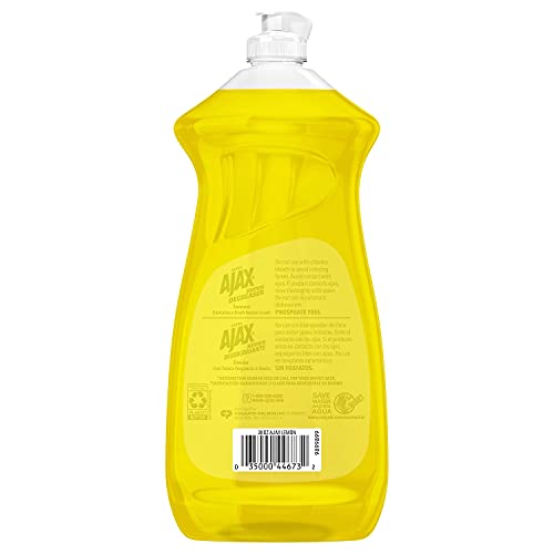 Ajax 28 Fl Oz (Pack of 9) / Lemon / coffee Dish Soap