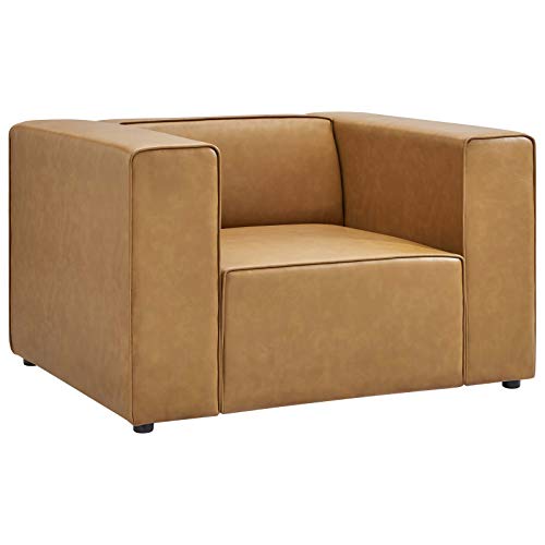 Modway Tan / Contemporary / Armchair Chairs