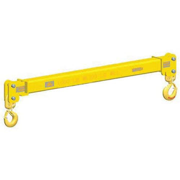 4' Spread Beam Fixed - 4000 Lb. Cap. by M&W – Steel, Safety Yellow, Model 13094