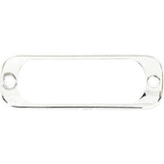 Buyers , White Bezel For 3.375" Thin Mount Horizontal Strobe Light by Buyers Products Company – 1.1 x 0.5 x 4.4, Plastic, Model 8892321