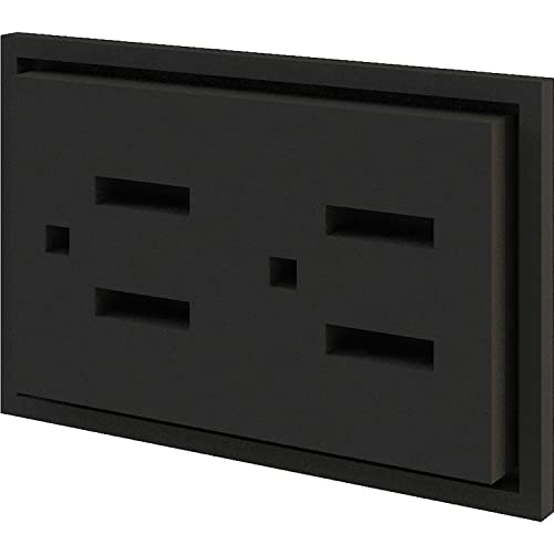 Interion Modular Partition Circuit 1 Receptacle by Global Industrial – Copper, Model GF-TEOR1000US