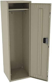 Tennsco Wardrobe Locker, Sand, 18inWx18in.Dx60in.H