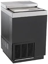 Krowne Metal BC24-BG Flat Top Bottle Cooler 24"W in Black