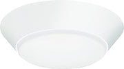 Lithonia Lighting Versi Lite LED Flush Mount Ceiling Light, 3-In-1 Switchable White Light, Dimmable LED Lights for Bedroom, Bathroom, Hallway, 7" Round, White