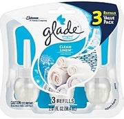 Glade PlugIns Scented Oil Variety Pack - Oil - Clean Linen - 3 / Pack