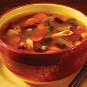 Campbells Frozen Condensed Minestrone Soup - 4 lb. tray, 3 per case