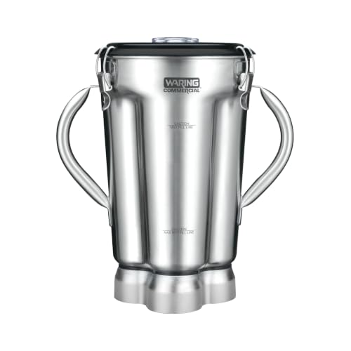 Waring SS Container | Blade and Lid / 1-Gallon / Silver Blender Replacement Parts