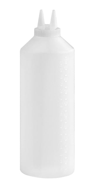 32 oz. Clear Twin Tip Standard Squeeze Bottle by by Vollrath – Clear