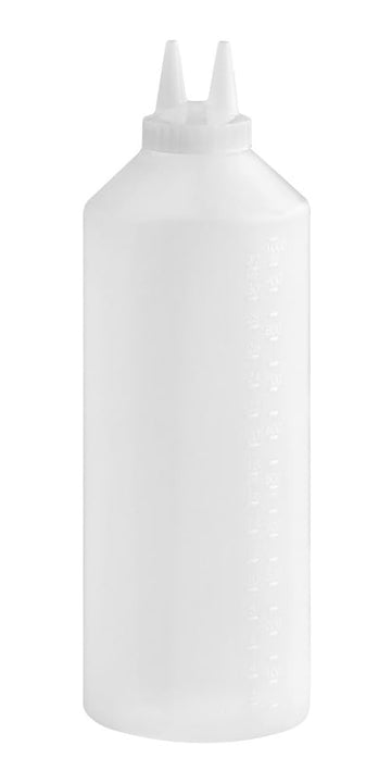 32 oz. Clear Twin Tip Standard Squeeze Bottle by by Vollrath – Clear