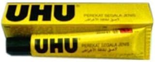 3x Glue Sticks UHU ALL Purpose Adhesive 20ml./ Tube