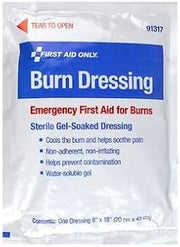 First Aid Only 91317: Burn Dressing, 8" X 18"