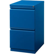 Hirsh Industries Blue / Modern / 27.75" H X 15.00" W X 19.88" D Mobile File Cabinets