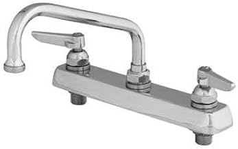 T&S Brass B-1121 Work Board Faucet, Deck Mount, 8" Centers, 8" Swing Nozzle, 2.2 Gpm Aerator