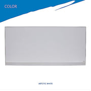 Iceberg Aluminum / 96"W x 46"H / Industrial Dry Erase Boards