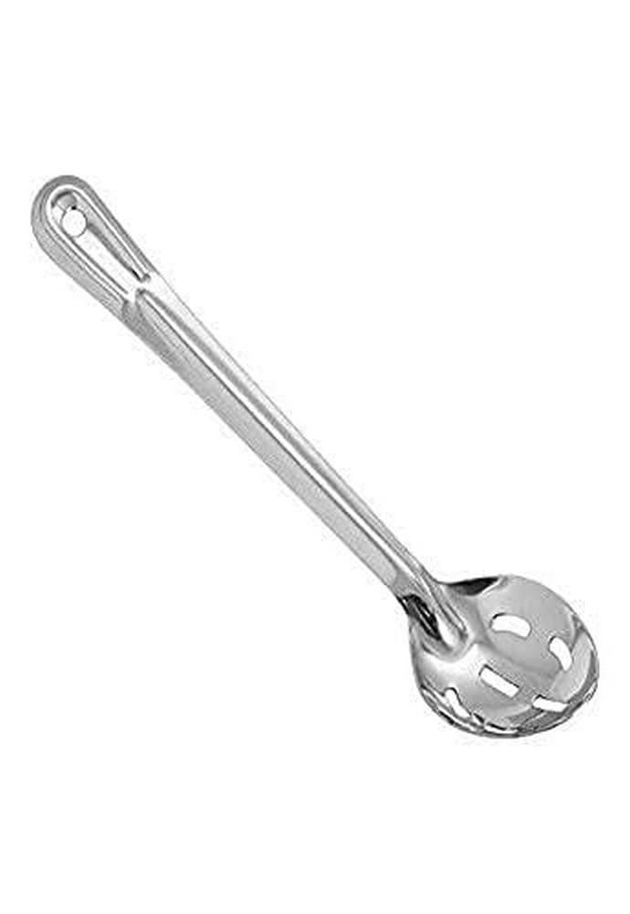 Winco 13" / Slotted / Silver Cooking Spoons