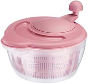 Westmark 2432224P Salad Spinner Capacity 5 Litres Diameter 26 cm Plastic BPA-Free Fortuna Pink Standard