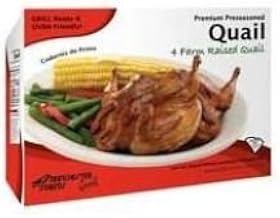 Manchester Farms Breast Cut Bone In Marinated Quail - 8 count per pack -- 6 packs per case.