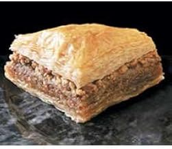 Athens Foods Walnut Triangle Baklava - Dessert -- 72 per case.