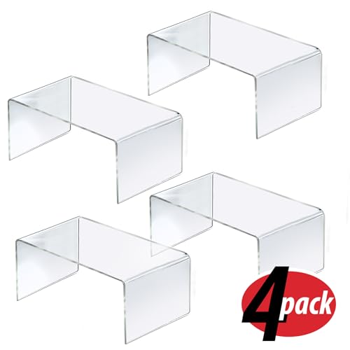 Azar Displays 12 X 7.75 / Clear / 1 Monitor Stands