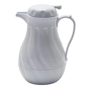Winco 64 Ounces / White / Modern Thermal Carafes
