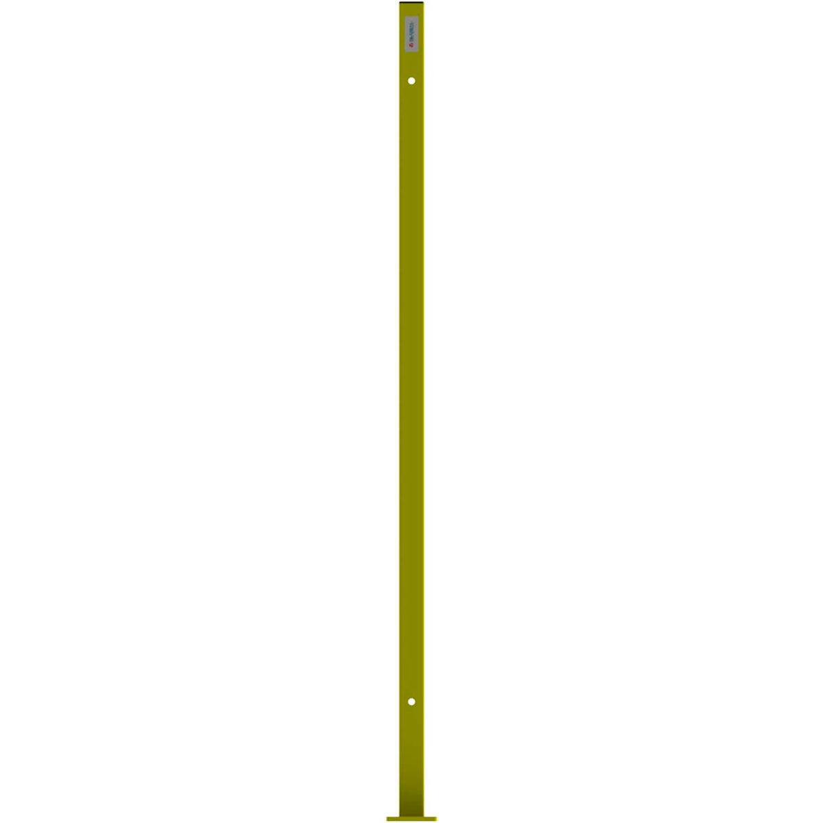 Machine Guard Corner Post by Global Industrial – Steel, Yellow, Model CP5U