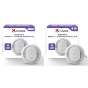 Kidde FIRE_ALARM + FIRE_ALARM,White / Modern / 1 Combination Smoke & Carbon Monoxide Detectors