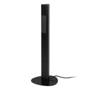 Steel Freestanding Power Station with USB Type-A by Bison office – 35.75 x 12.75 x 12.5 inches, Metal