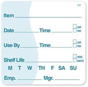 Daymark DissolveMark Shelf Life Use By Food Label, 2 x 2 inch - 12 rolls per case.