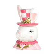 10 Strawberry Street Lapin en Rose / 52 Ounces / 52.0 fluid_ounces Cookie Jars