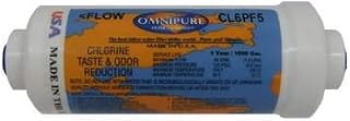 Omnipure (CL6PF5-A) 6x2" Inline CL-Series 5 Micron Sediment with 1/8" FPT"