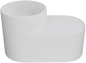 Swiss Madison Monaco 20" Solid Surface Oval Wall-Mounted Sink In Matte White