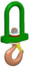 M&W Insulated Swivel Hook with Latch 4000 Lb. Cap.