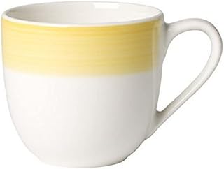 Villeroy & Boch espresso Cup Set, White/Yellow