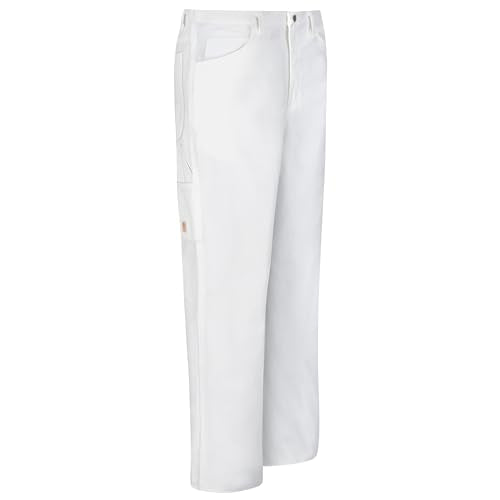 Red Kap 40W x 30L / White / Dungaree Painter Pants Pants