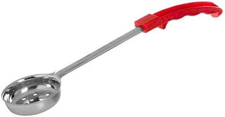 American Metalcraft SPNP2 Perforated Bowl Spooner, Red, 2-Ounces,Silver